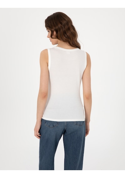 Pierre Cardin Kadın Beyaz Bluz Örme 50305783-vr013 Beyaz