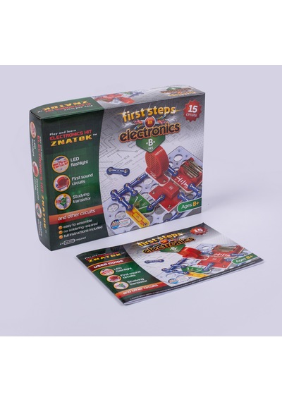 Znatok Çıtçıtlı Devreler Snap Circuits Elektronik Devreler 15 Proje Başlangıç 15b