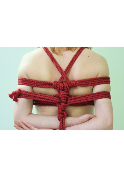 Shibaritürk Kırmızı Jüt Bondage Shibari Ipi 8mm/8mt