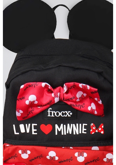 X Dekomus Lisanslı Minnie Mouse Kırtasiye Seti Love Collection Küçük Boy Anaokul Çantası,matara,beslenme Kabı,çıtçıt Dosya Seti Altın
