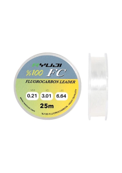 Ryuji -Fluorocarbon 25 Mt Lider Misina - Standart