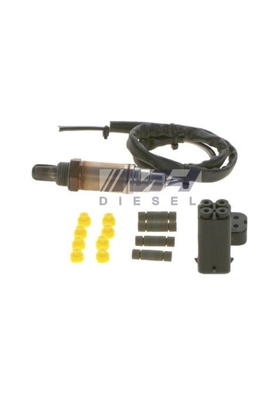 Bosch 0258005729 Universal Lambda Sensörü 4 Kablolu Oksijen Sensörü