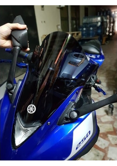 Yamaha Yzf R 25 Ön Siperlik Camı Füme Renk Biadil Marka 2014/2017