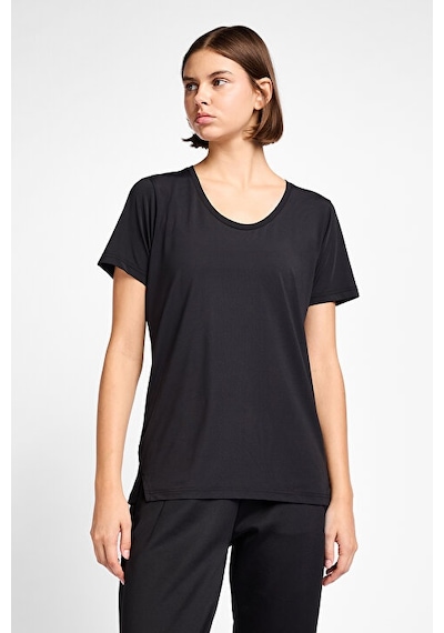 Lescon Kadın Antrenman Kısa Kol T-shirt 25b-2057 Siyah