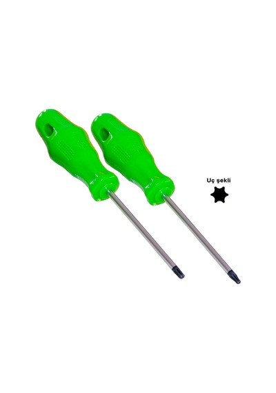 Torx T15 T20 Çamaşır Bulaşık Makinesi Fırın Kapağı Sökme 2 'li Tork Tornavida Seti 6 Köşeli Uç Tornavida