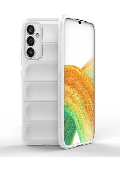 Newface Samsung Galaxy A25 5g Kılıf Optimum Silikon - Krem