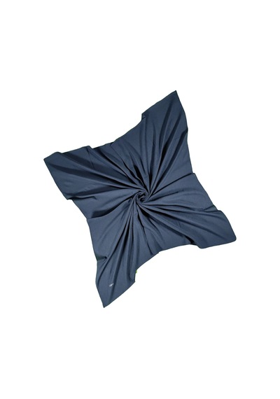 Mim Eşarp Tuana Eşarp Pamuk Jazz Eşarp 110x110cm Lacivert