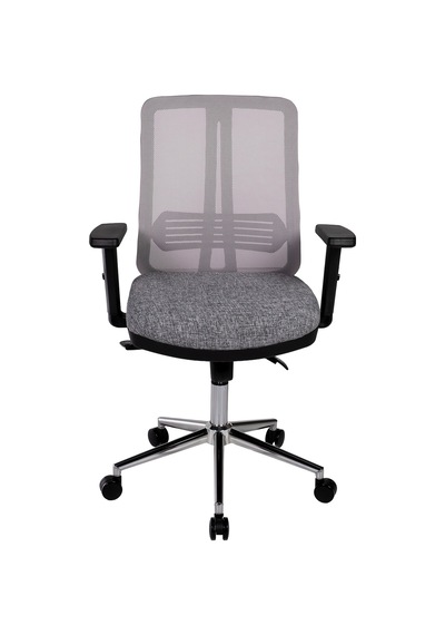Ofisbazaar Up Fileli Çalışma Koltuğu Ergonomik Şef Ve Toplantı Koltuğu Gri Gri