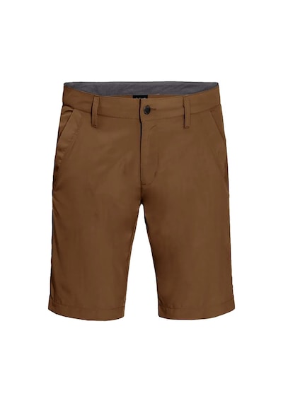 Jack Wolfskin Desert Erkek Outdoor Şort Kahverengi Kahverengi