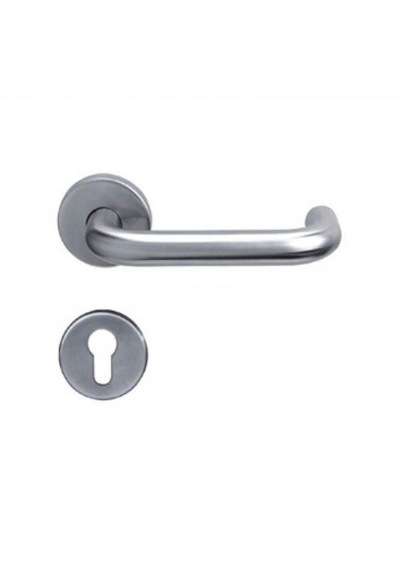 Marelli Venedik Hastane Için Paslanmaz Inox Rozetli Kapı Kolu