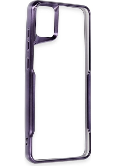 Newface - 796 - Samsung Galaxy A05 Kılıf Boyi Silikon Kapak - - Ece-umay - Derin Mor