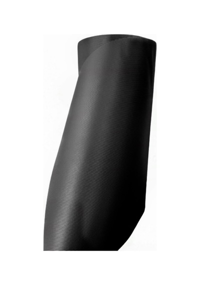 Almıtal 48 Cm X 1 M Siyah Çizgi Desenli Suni Deri. Çekmece içi Siyah