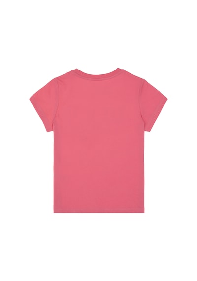U.S. Polo Assn. Erkek Çocuk Pembe Basic Bisiklet Yaka Tişört 50306512-VR167