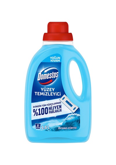 Domestos Yoğun Kıvamlı Yüzey Temizleyici Okyanus Esintisi 1500 Ml 4 Adet Diğer