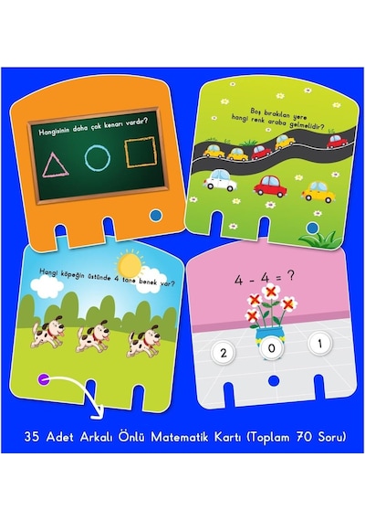 Okul Öncesi Matematik Kutusu Sayılar Şekiller 3-6 Ay