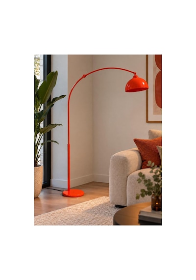 Velora Turuncu Metal Premium Tasarım Ark Kemerli Deve Boyu Lambader Hareketli Başlıklı Ayaklı Lambader E27 Duy Uyumlu Modern Dekoratif Zemin Lambası Salon Oturma Odası Köşe Okuma Lambası Velora Turuncu Metal Premium Tasarım Ark Kemerli Deve Boyu Lambader Hareketli Başlıklı Ayaklı Lambader E27 Duy Uyumlu Modern Dekoratif Zemin Lambası Salon Oturma Odası Köşe Okuma Lambası