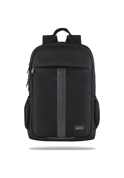 Classone 15.6'' Mila Serisi W600 - Apple Uyumlu MacBook ,mac Air Reflektörlü - Laptop Sırt Çantası - Siyah Siyah