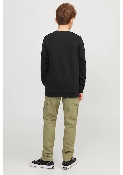 Jack & Jones Jjebradley Çocuk Sweatshirt Siyah