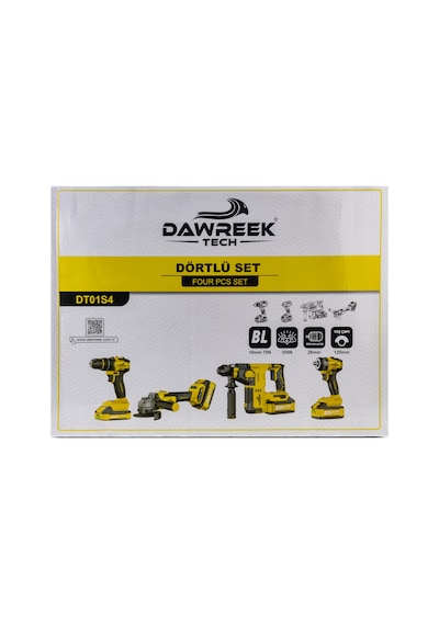 Dawreek Tech Akülü 3'lü Set Dt01s3
