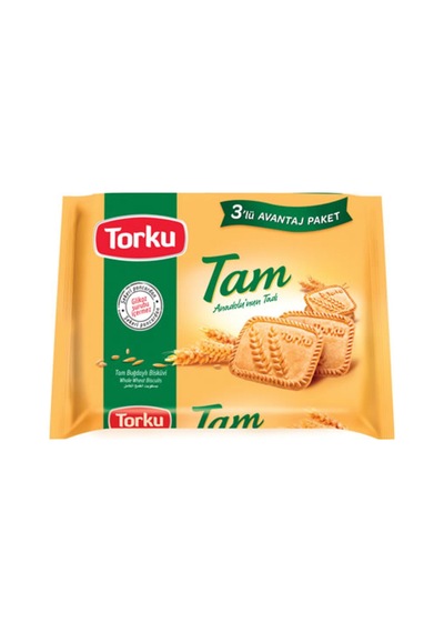 Torku Tam Buğdaylı Bisküvi 393 Gr 14 Paket