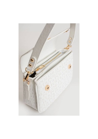 Just Polo Yeşil 2 Bölmeli Omuz Çantası Monogram 2197mh 57048558