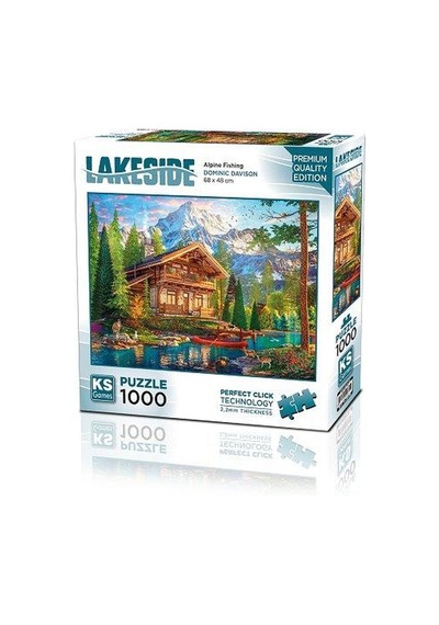 Ks Games Puzzle Dominic Davison Alpine Fishing 1000 Parça
