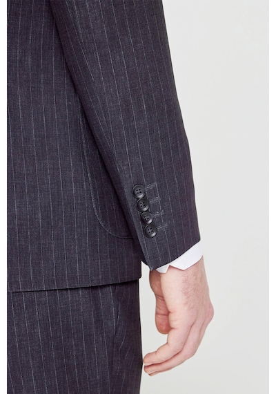 Altınyıldız Classıcs Erkek Sıyah 360 Her Yöne Esneyen Slim Fit Taşıma Torbalı Çizgili Takım Elbise Siyah Altınyıldız Classıcs Erkek Sıyah 360 Her Yöne Esneyen Slim Fit Taşıma Torbalı Çizgili Takım Elbise Siyah