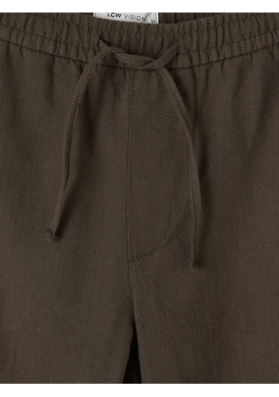 Lcw Vision Kahverengi Regular Fit Armürlü Erkek Pantolon