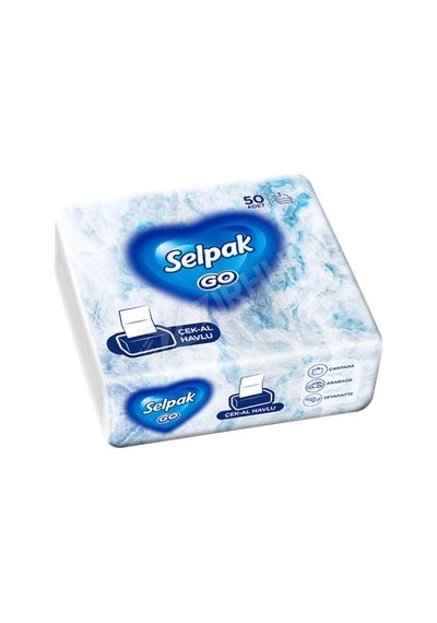 3 Adet Selpak Go Çek-al Havlu 50'li