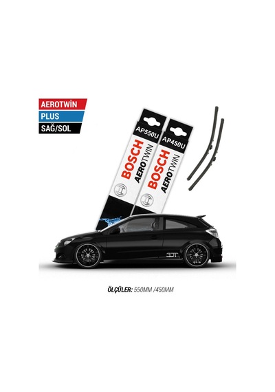 Opel Astra Gtc Silecek Seti 2005-2009 Bosch Aerotwin Plus
