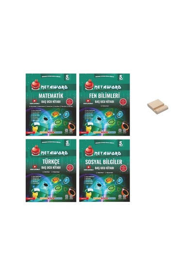 5. Sınıf Metaword Tüm Dersler Konu Özetli Etkinlikli Soru Bankası 4lü Set
