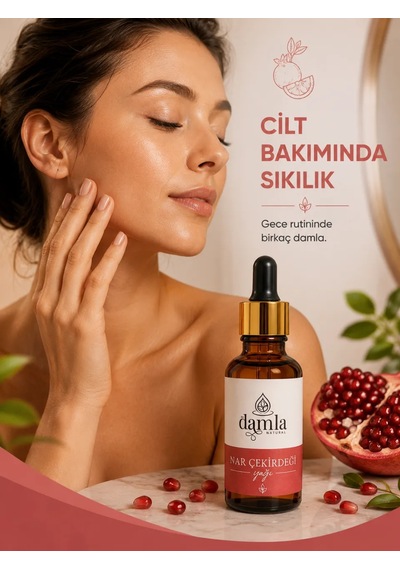Biodamla Natural Nar Çekirdeği Yağı 20 Ml