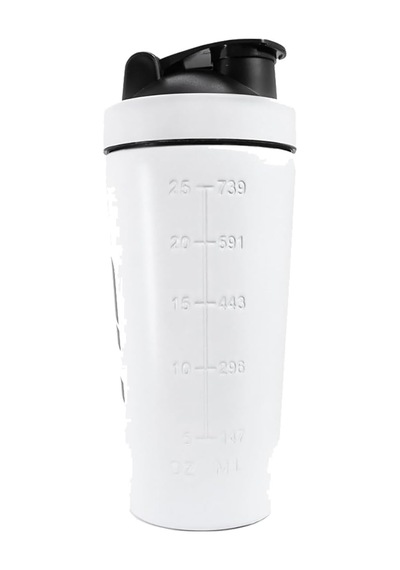 Paslanmaz Çelik Shaker 739 Ml Beyaz Çok Renkli