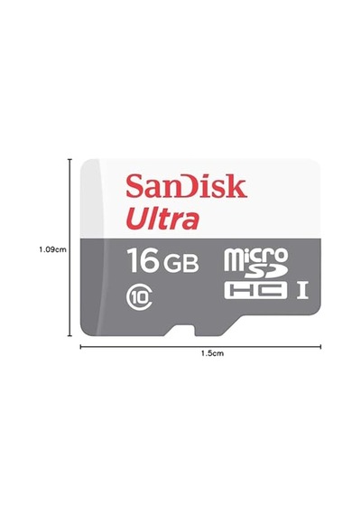 Ultra 16 Gb Microsdhc Hafıza Kartı, 80mb/sn Uhs-ı Class 10 - Sdsquns-016g-gn3mn