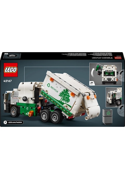 LEGO® Technic Mack LR Electric Çöp Kamyonu 42167 8+ Yaratıcı Oyuncak Yapım Seti - 503 Parça