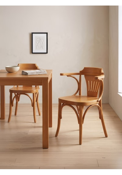 Thonet Klasik Ahşap Sandalye Natural