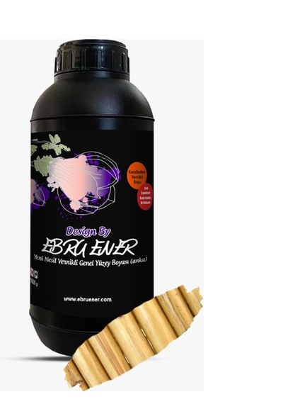 Ebru Ener Anka Renkli Vernik Bambu Sarı 1 Kg.