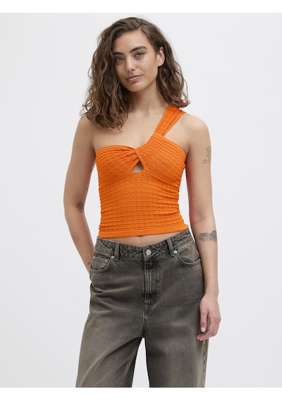 Jack & Jones Kadın Tek Omuz Bluz - Neye - 12275504 Persimmon Orange Jack & Jones Kadın Tek Omuz Bluz - Neye - 12275504 Persimmon Orange