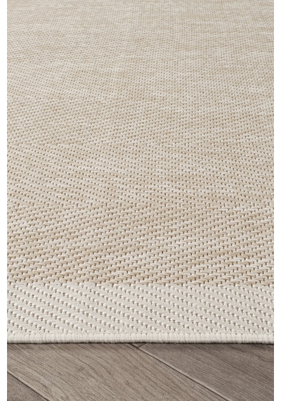 Sisalux 3085 Bej Krem Yuvarlak Sisal Dokuma Jüt Kilim Hav Toz Vermez Mutfak Oturma Odası Halısı Bej - Krem