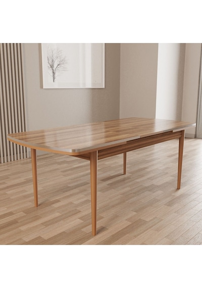 Merona Hazar 80x132 Lak Panel Ahşap Ayaklı Açılır Mutfak Masası, Yemek Masası, Salon Masası Hazar Merona Hazar 80x132 Lak Panel Ahşap Ayaklı Açılır Mutfak Masası, Yemek Masası, Salon Masası Hazar