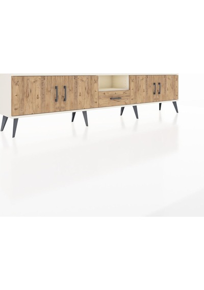 Arges Tv Ünitesi 3 Raflı Tek Çekmeceli 4 Kapaklı 220x30x51 Aytaşı-çam Atlas Çam/atlas Çam - Aytası Arges Tv Ünitesi 3 Raflı Tek Çekmeceli 4 Kapaklı 220x30x51 Aytaşı-çam Atlas Çam/atlas Çam - Aytası