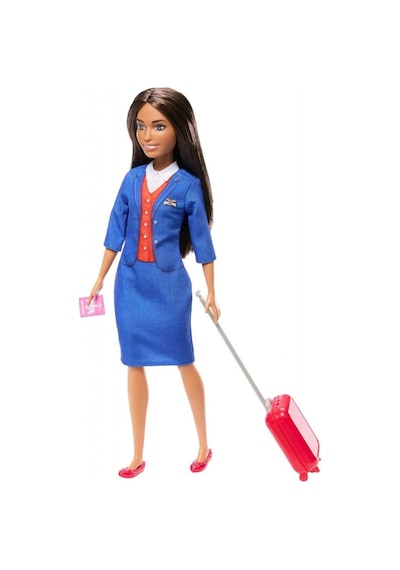 Hyt60 Barbie Hostes Bebek Ve Aksesuarları