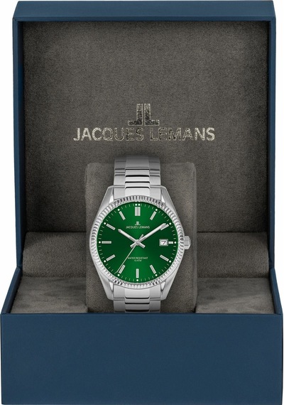 Jacques Lemans Derby Annıversary 50-3e Erkek Kol Saati Gümüş 39524859