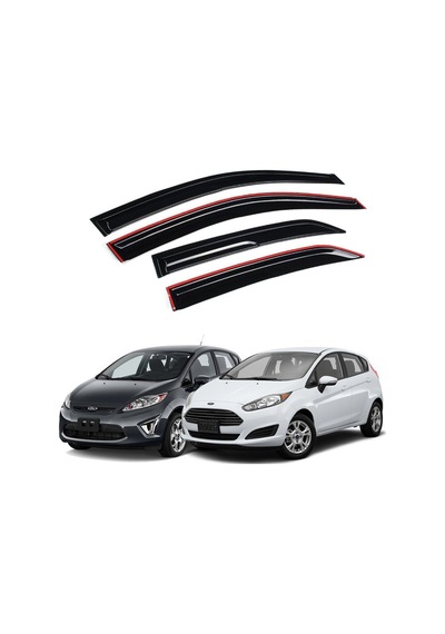 Ford Fıesta 2010-2015 Mugen Tip Cam Rüzgarlığı