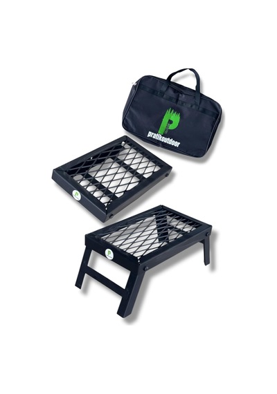 Pratikoutdoor Ateş Üstü Katlanır Izgara Baklava Dilimli Ve 3 Farklı Boy Küçük Boy Sku: Smg8690010016331