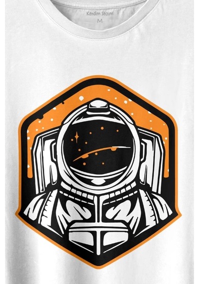 Solana Sol Astronot Cyrpto Coin Logo Baskılı Tişört Unisex T-shirt 001