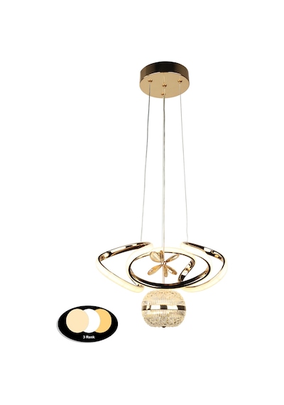 Begüsa Dron 35.lik Ledli Avize Gold Kaplama