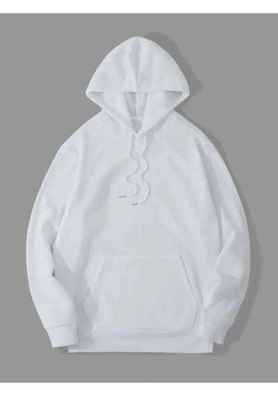 Startmore Adrift Darkness Beyaz Oversize Unisex Kapüşonlu Sweatshirt Hoodie Beyaz