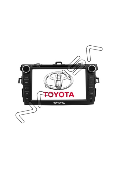 Toyota Corolla 2007-2012 7 Inch 2 Gb Ram 32 Gb Hafıza Androıd Multımedıa Teyp 9.0 İnç