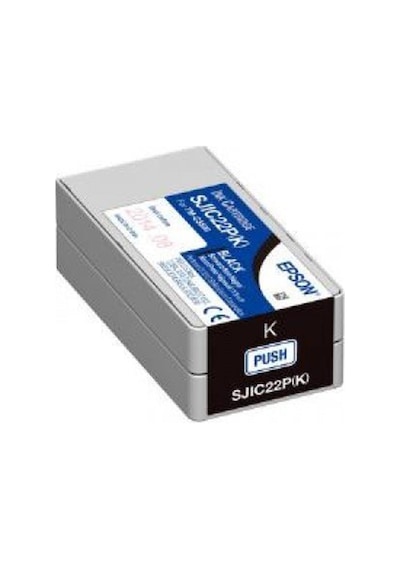 Epson Tm-c3500 Black Siyah Mürekkep Kartuş Sjıc22p K S020601